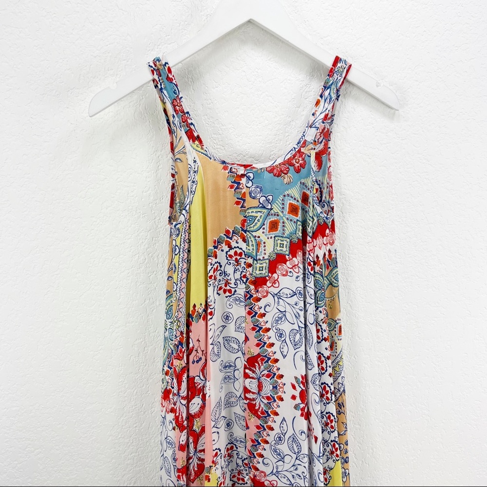 Coldwater Creek Dancing Dreams Patchwork Dress Em… - image 5